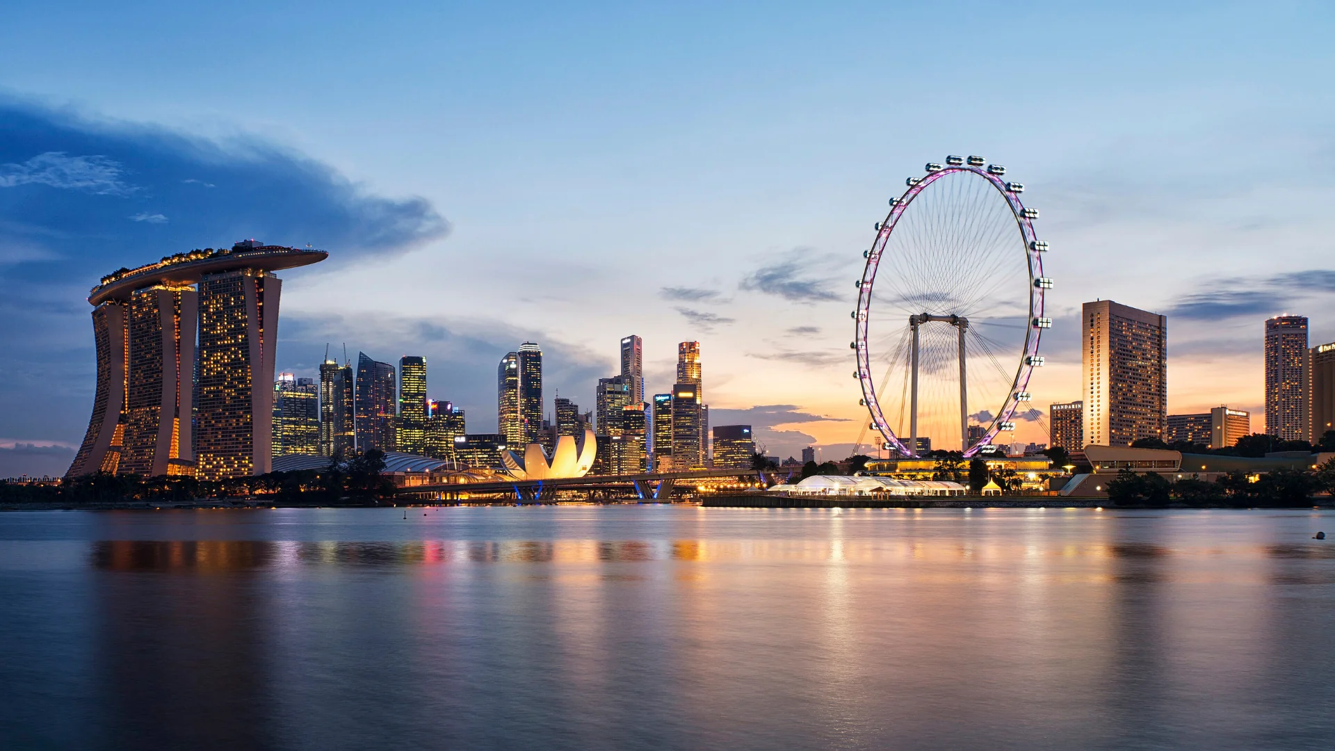 SG to MY private car services at Marina Bay Singapore