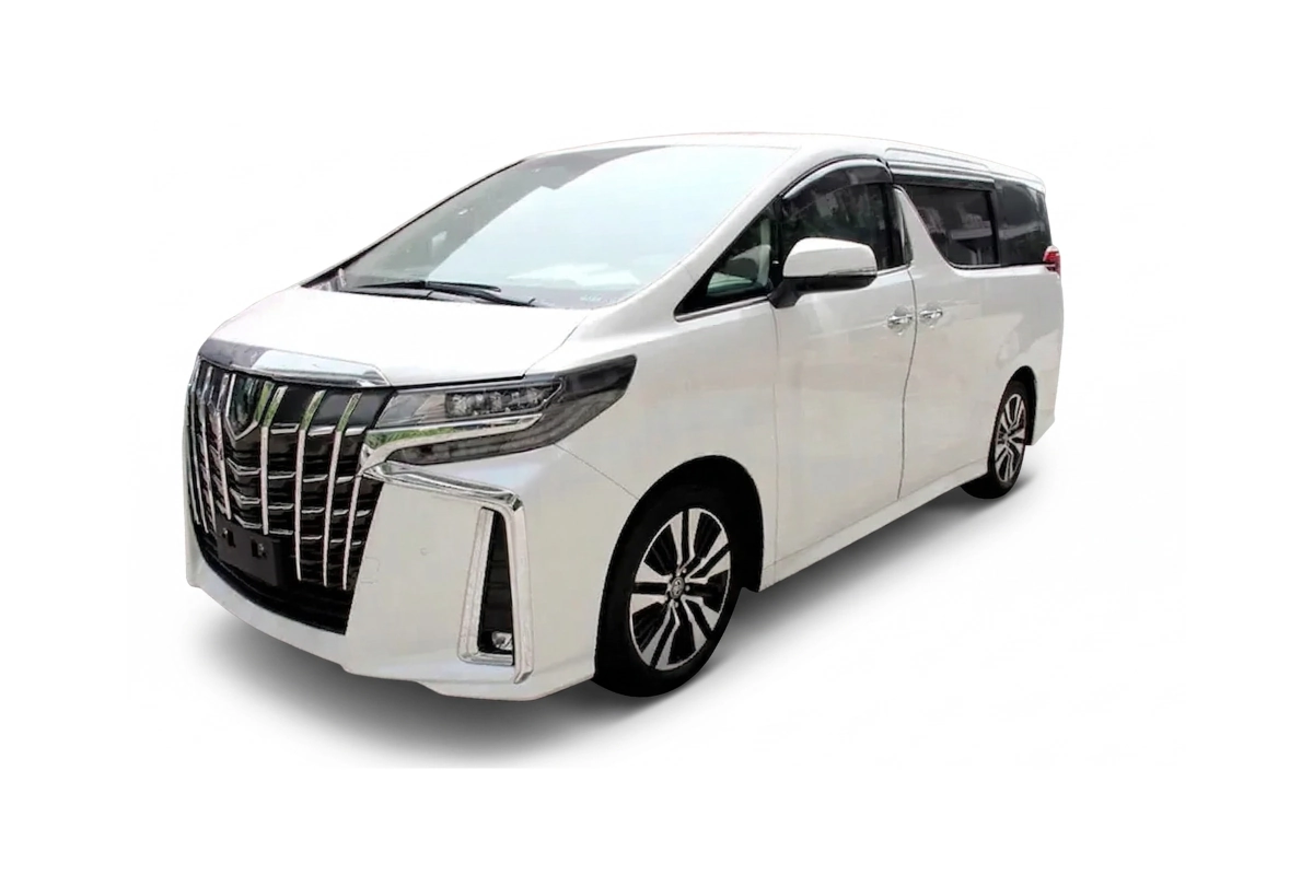 Luxury 7 to 8 seater Toyota Alphard private car for SG to JB transfer