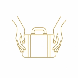 Driver handling luggage for Singapore to Melaka private car transfer passengers