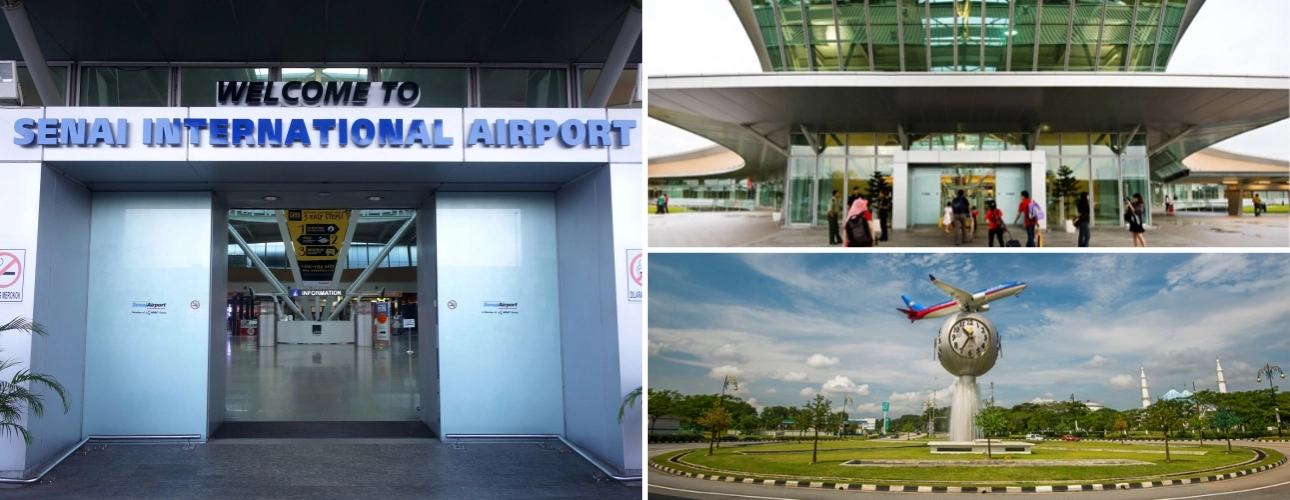 Singapore to Senai Airport (JHB) Private Car Transfer.
