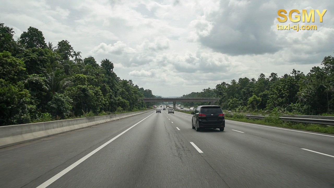 North–South Expressway toward Ayer Keroh and historic Malacca